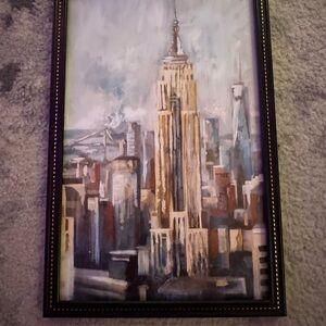 Framed Cityscape Wall Art